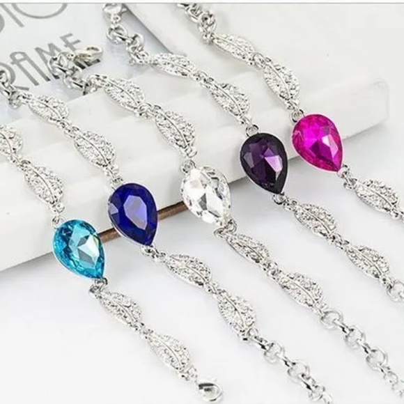 **SONNET* 4-Pc Silver x Blue Fashion Jewelry Set - Picture 4 of 8